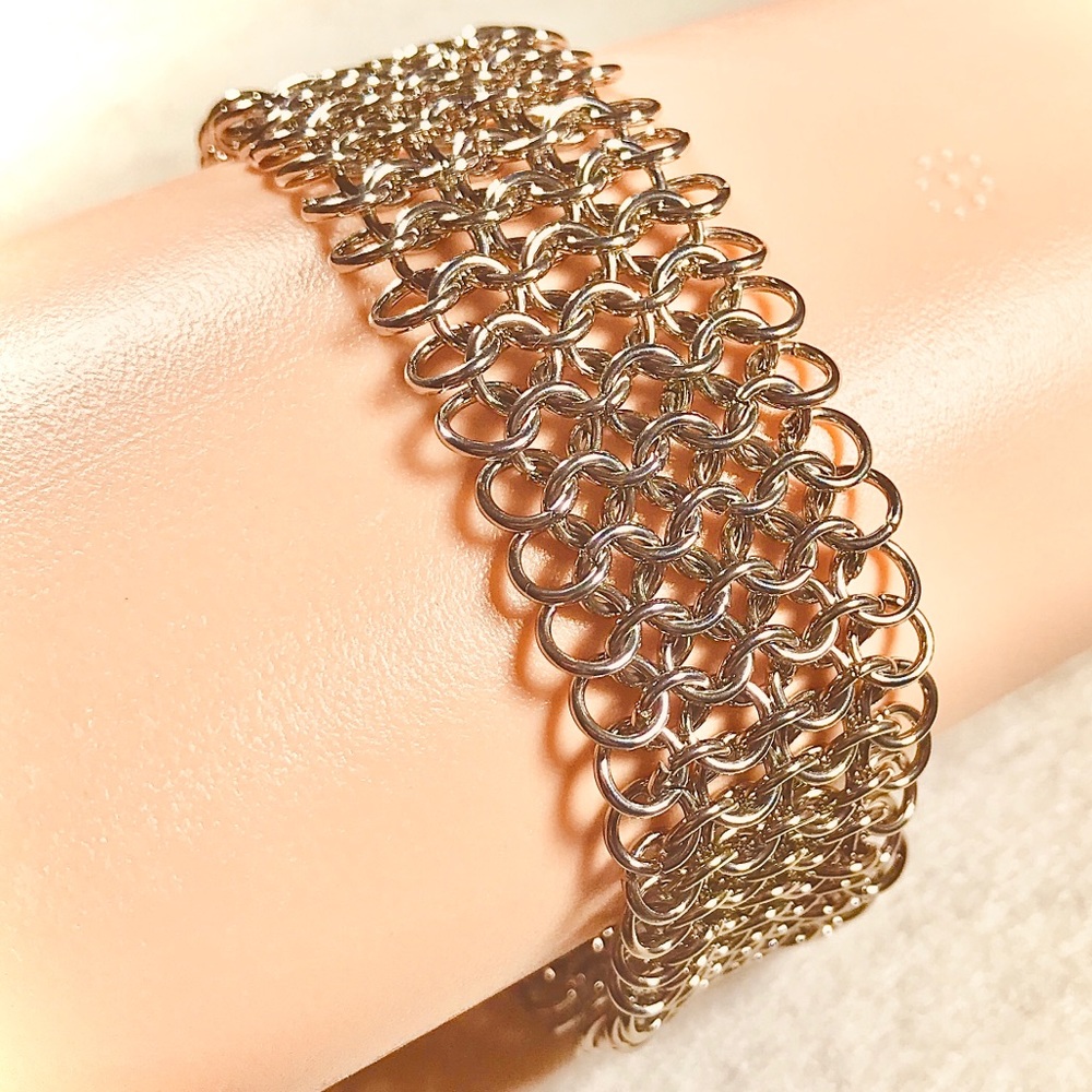Artisan Classic Stainless Steel Chainmail Bracelet